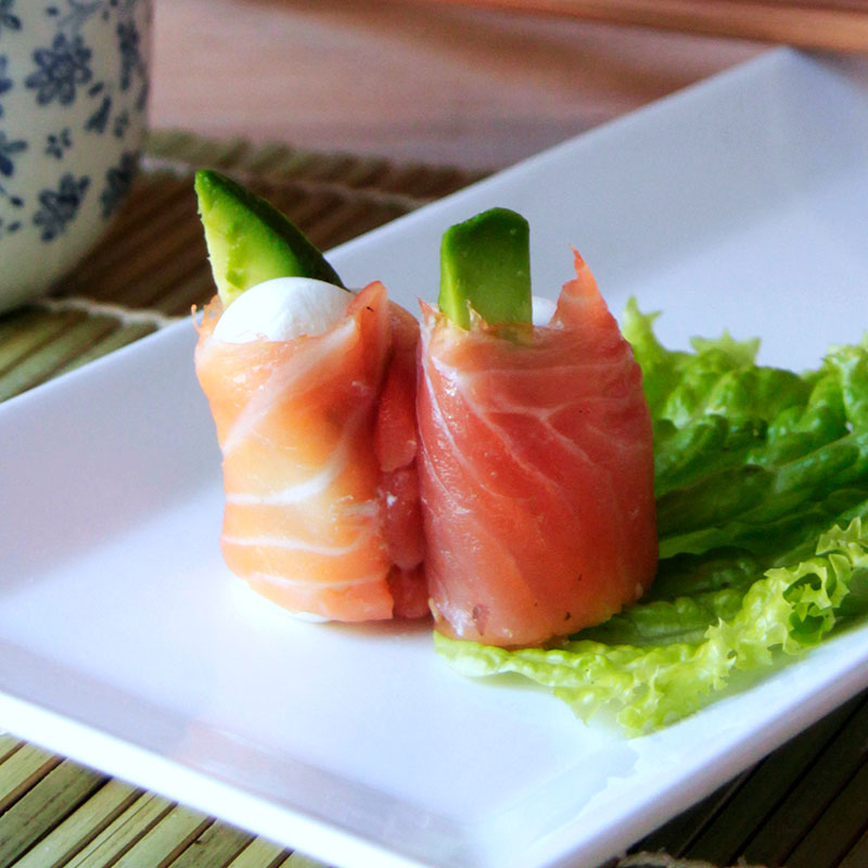 GEISHAS SALMON AHUMADO