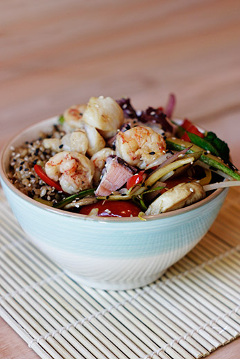 WOK TRADICIONAL LANGOSTINO